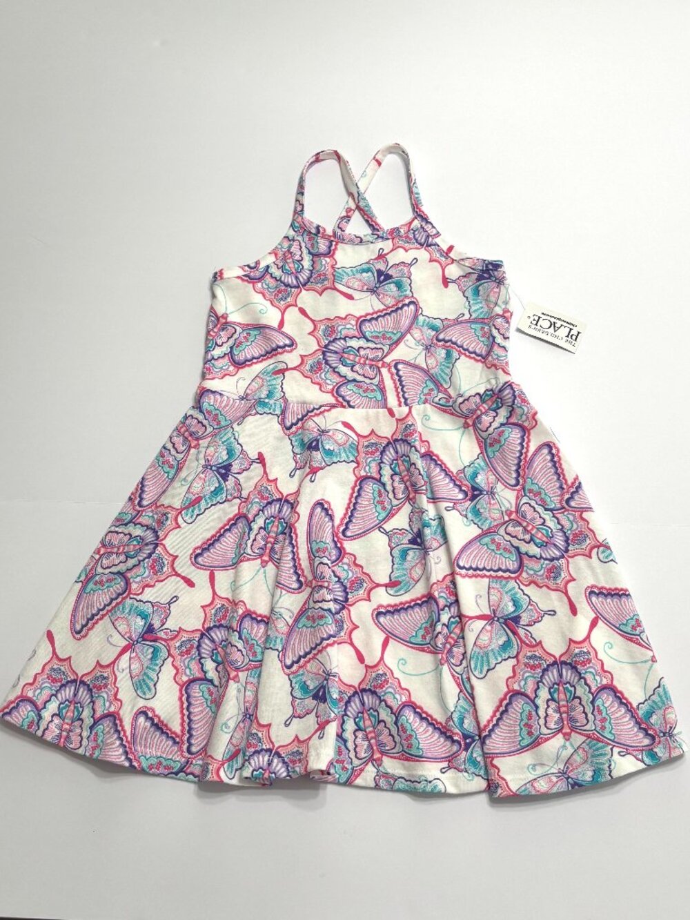 NWT Children's Place Butterfly Dress Size 4T